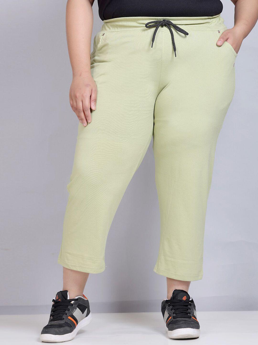 cupid women plus size cotton capris