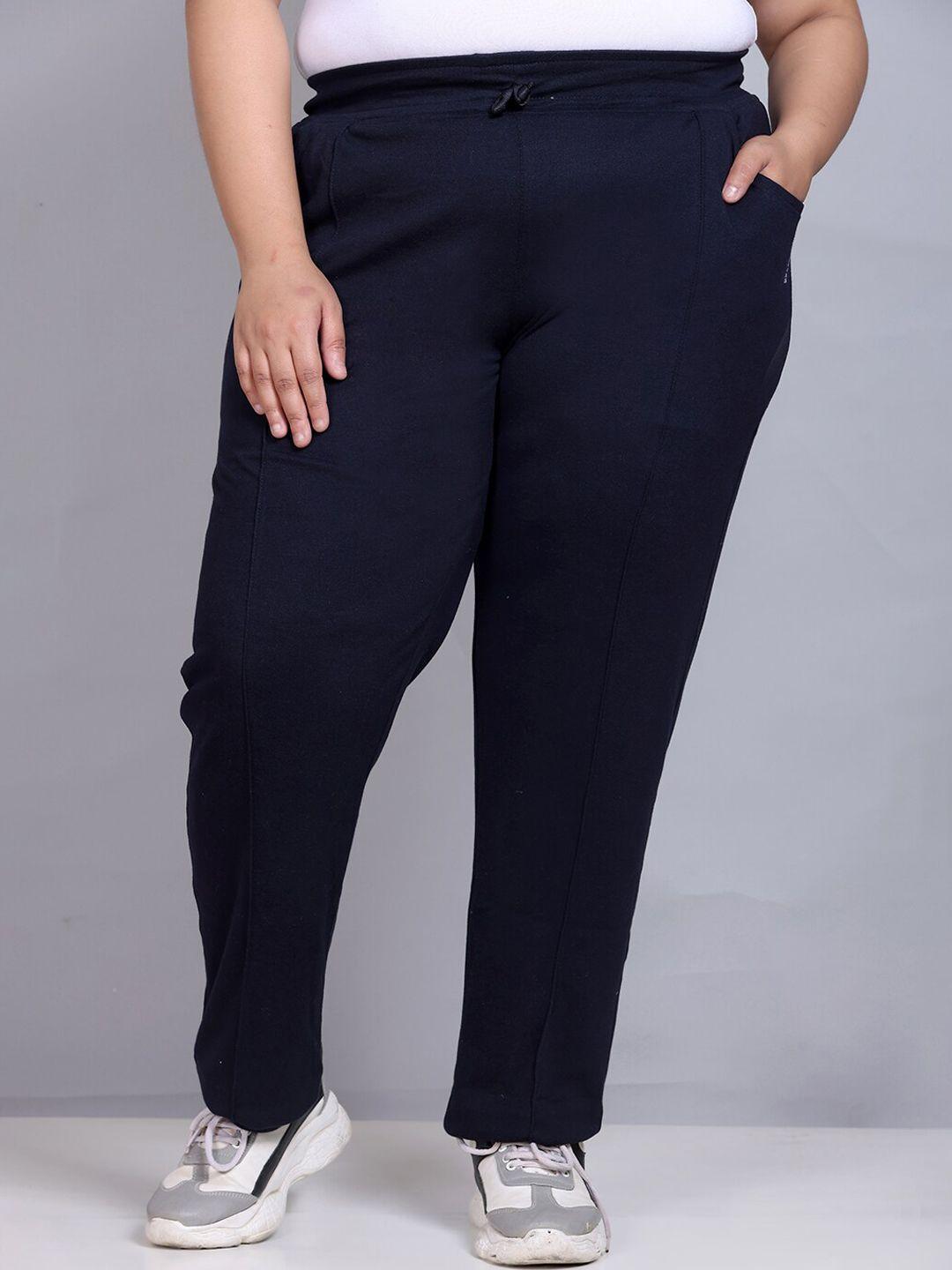 cupid women plus size cotton track pants