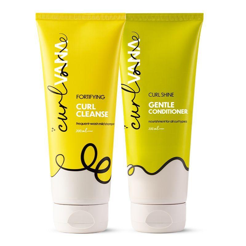 curlvana shampoo & conditioner combo