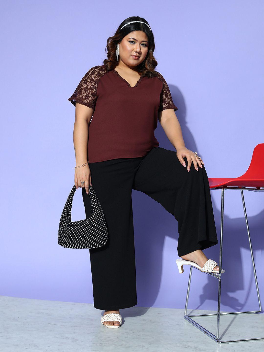 curve by kassually plus size top