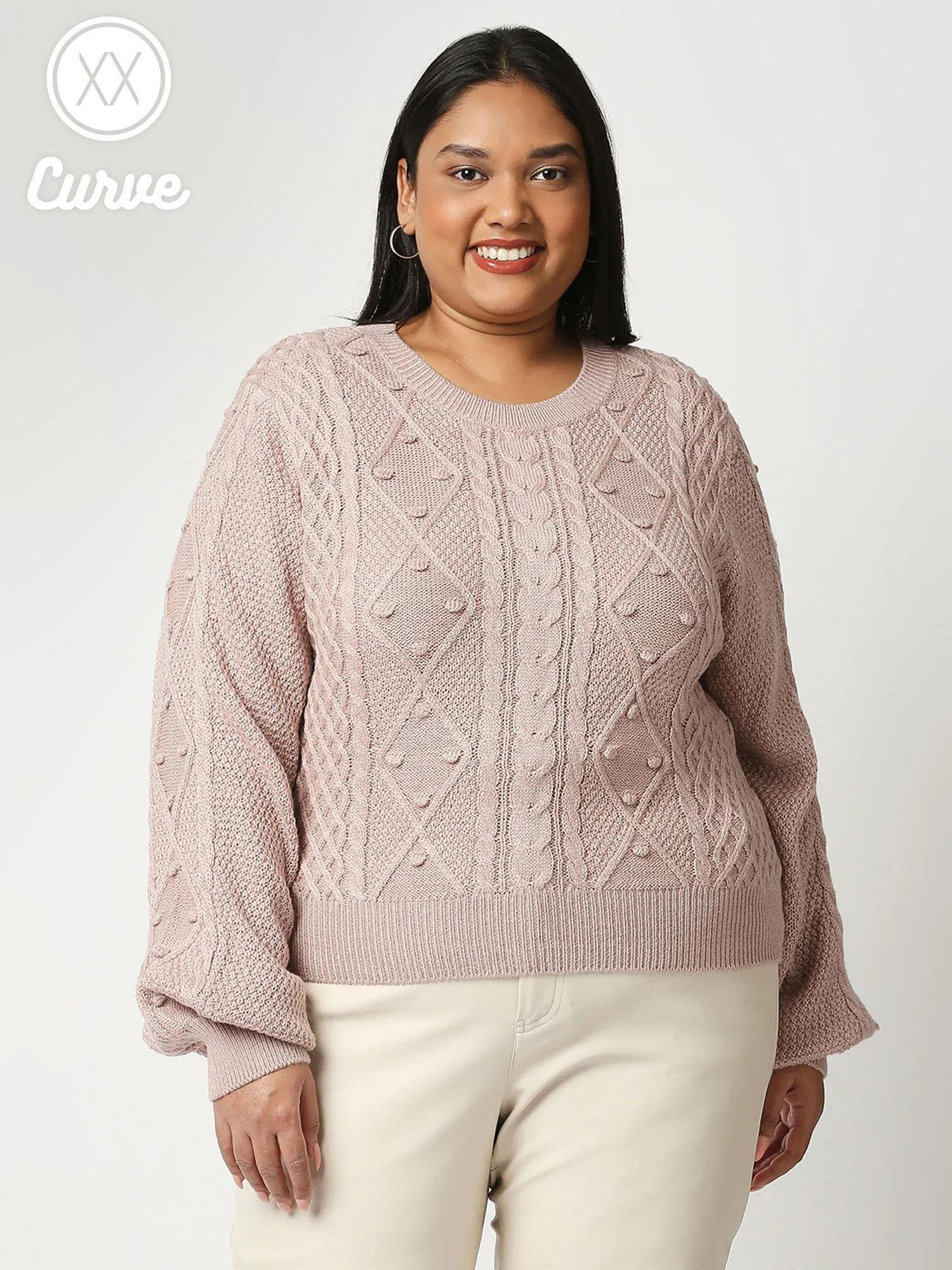 curve stay in style sweater top