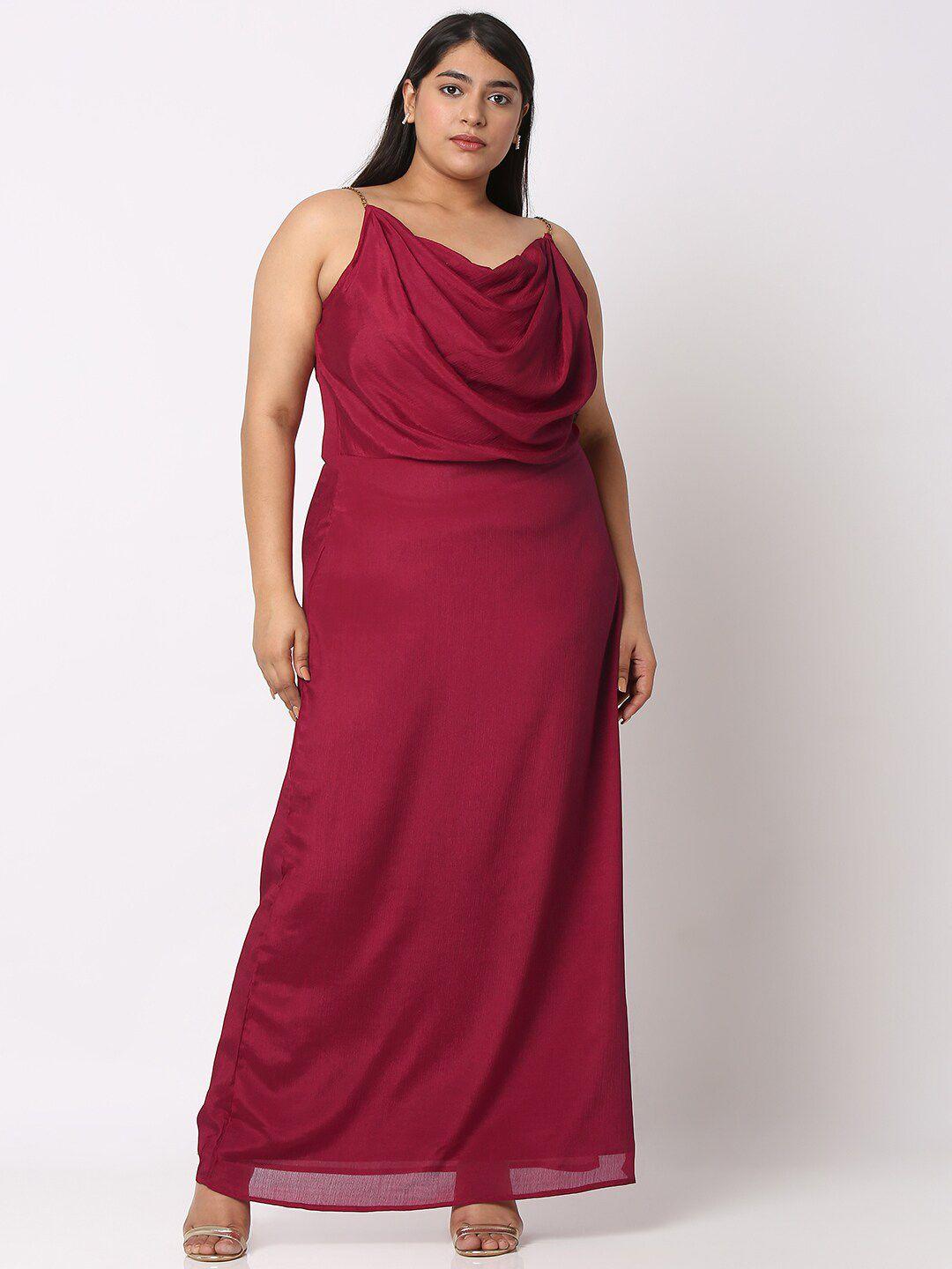 curves by mish plus size maxi dress