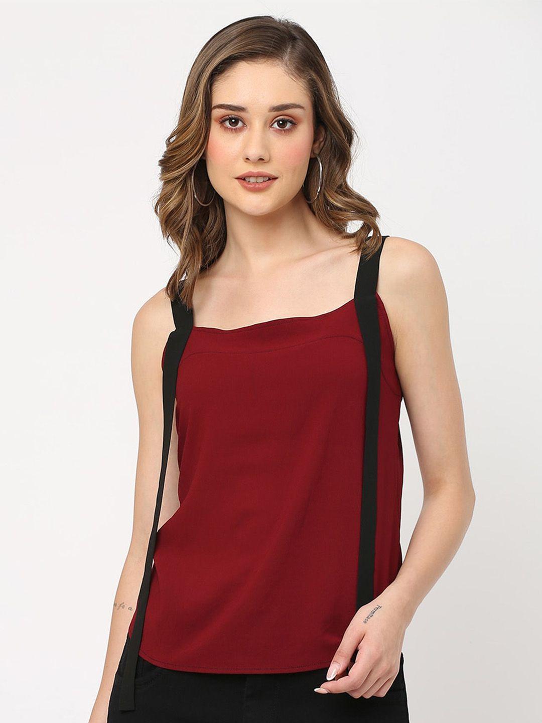 curves by mish shoulder straps top