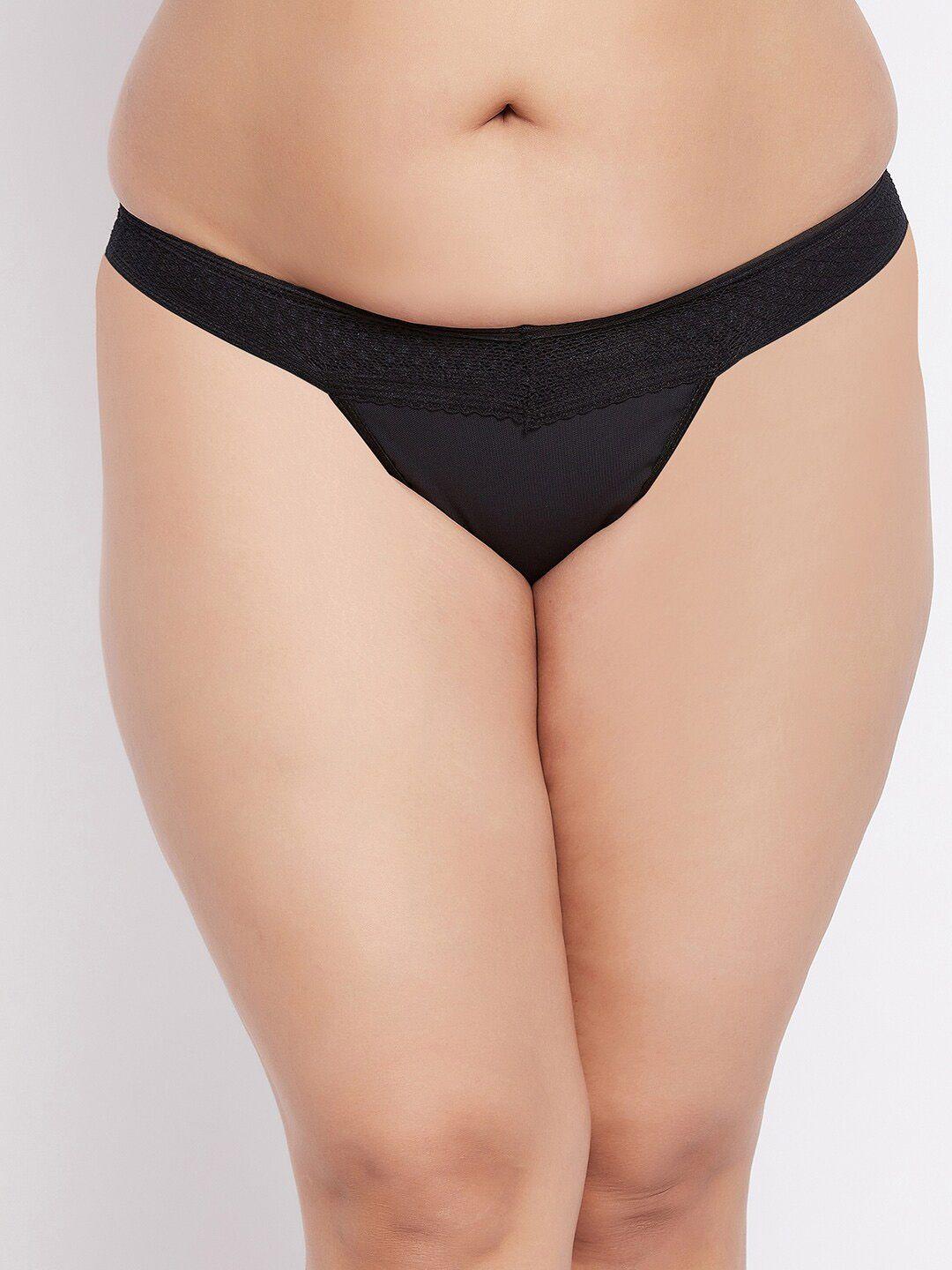 curves by zerokaata women self-design anti microbial thongs briefs