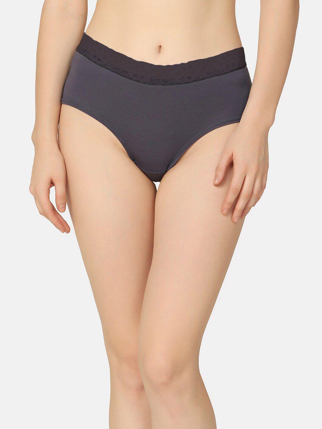 curvy love anti microbial organic cotton hipster briefs