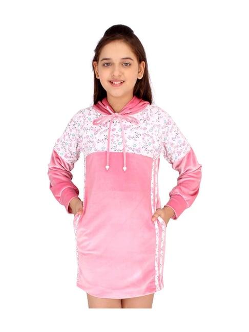 cutecumber kids pink printed dress