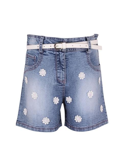 cutecumber-kids-washed-blue-shorts-with-belt