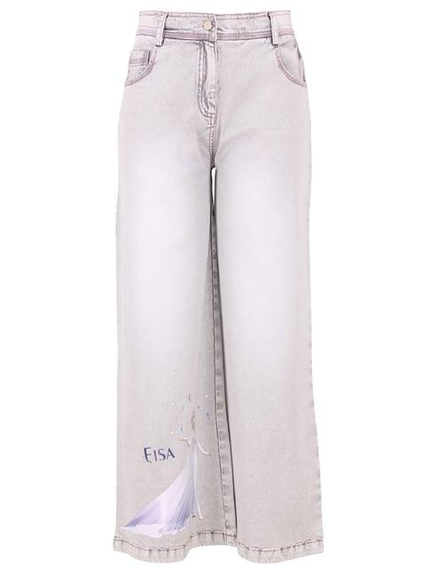 cutecumber kids grey solid jeans