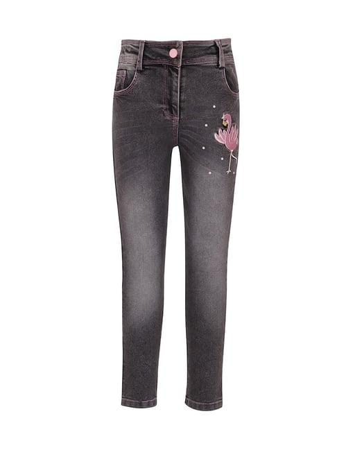 cutecumber kids grey washed jeans