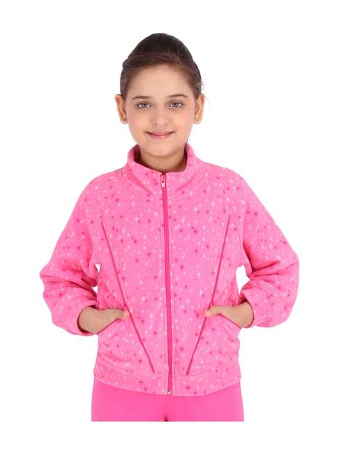 cutecumber kids pink printed sweatshirt