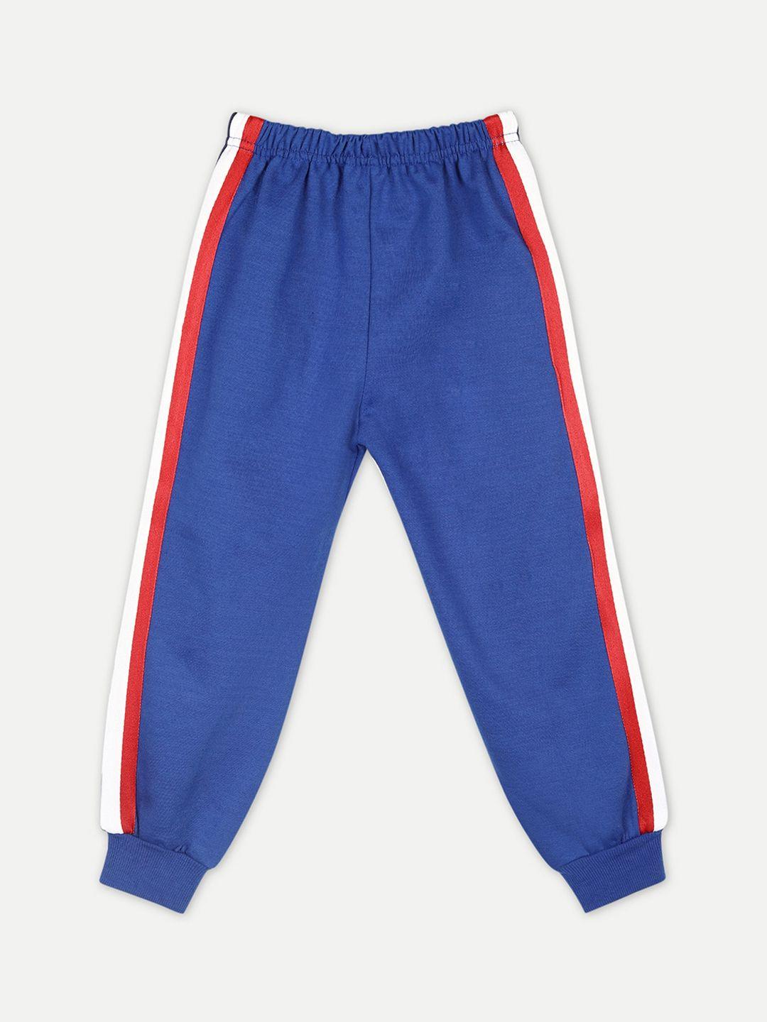 cutiekins kids blue solid joggers