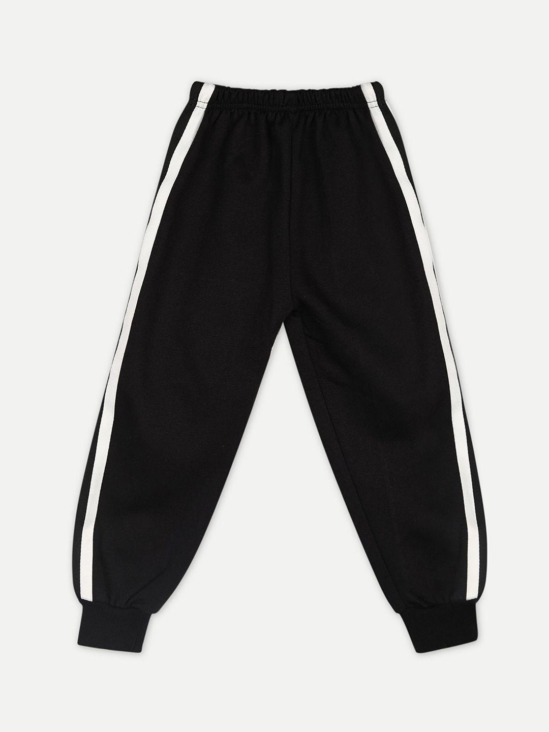 cutiekins unisex kids black solid joggers