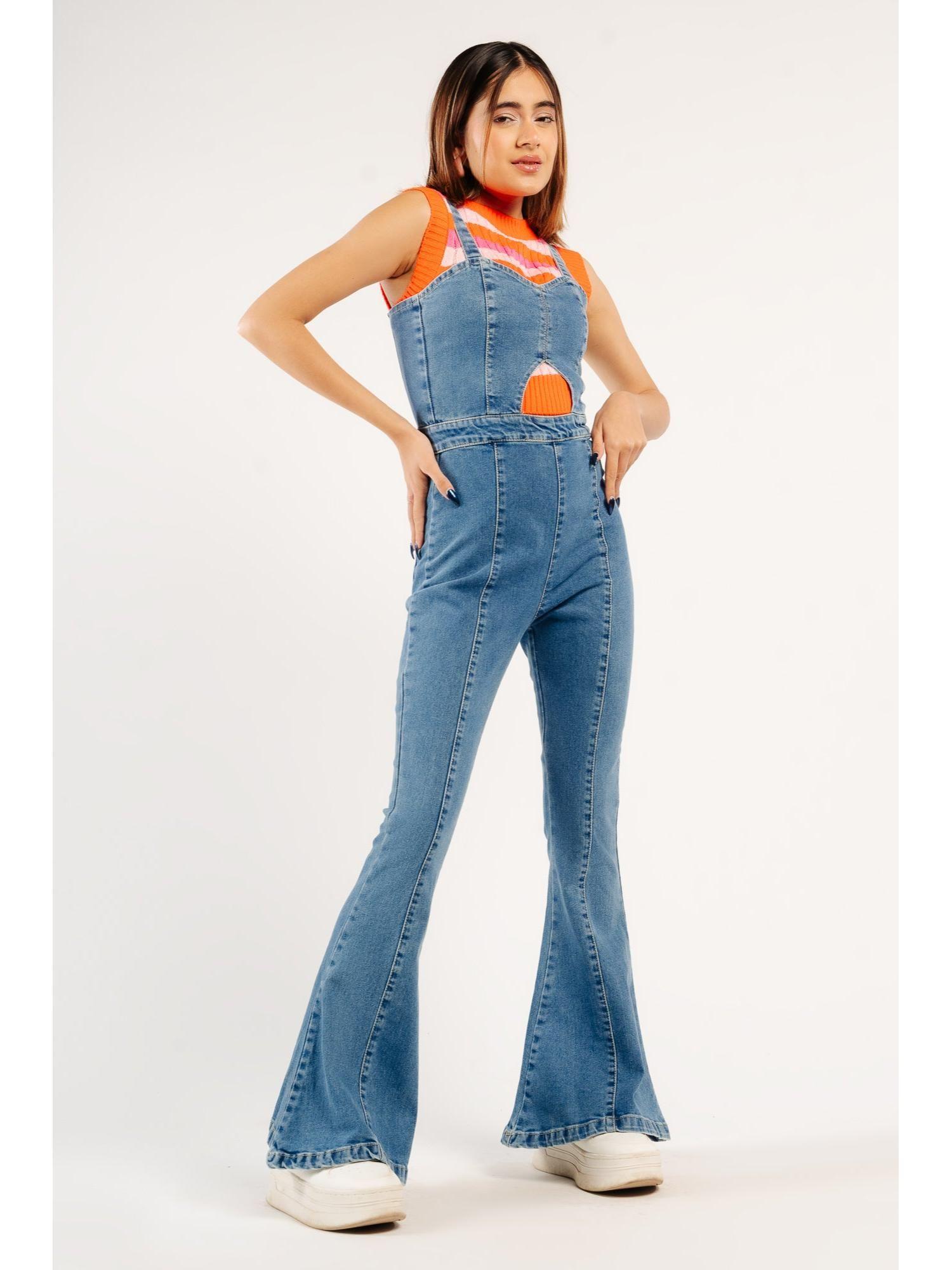 cutout mermaid jumpsuit