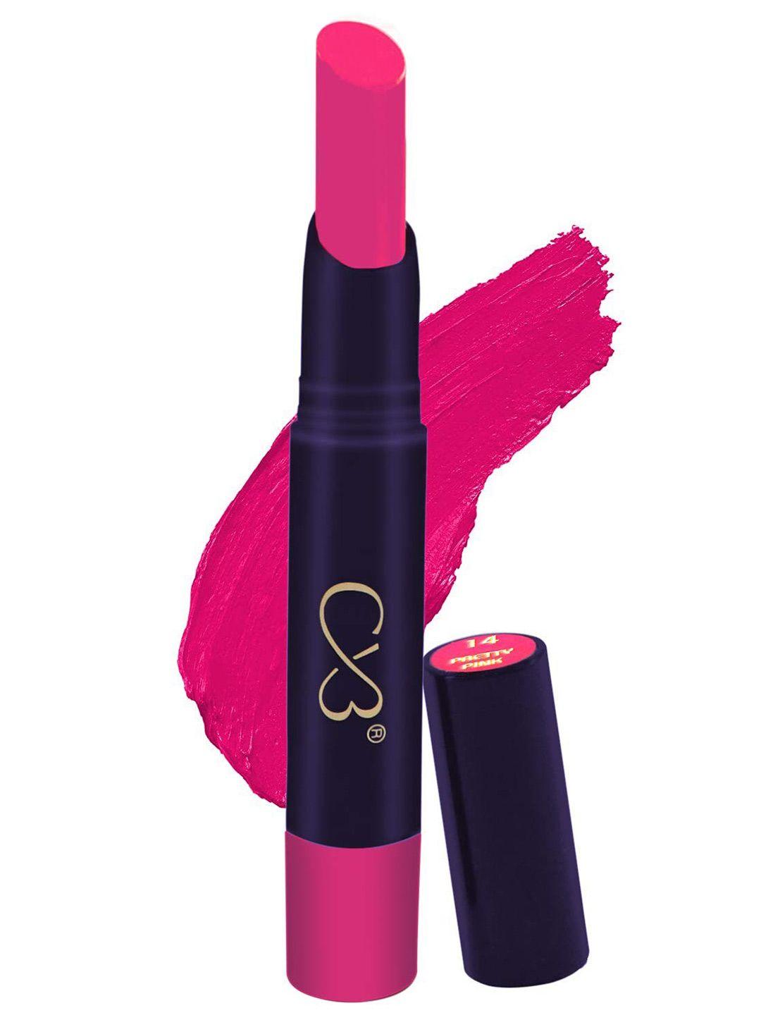 cvb lip lock no transfer lipstick - pretty pink