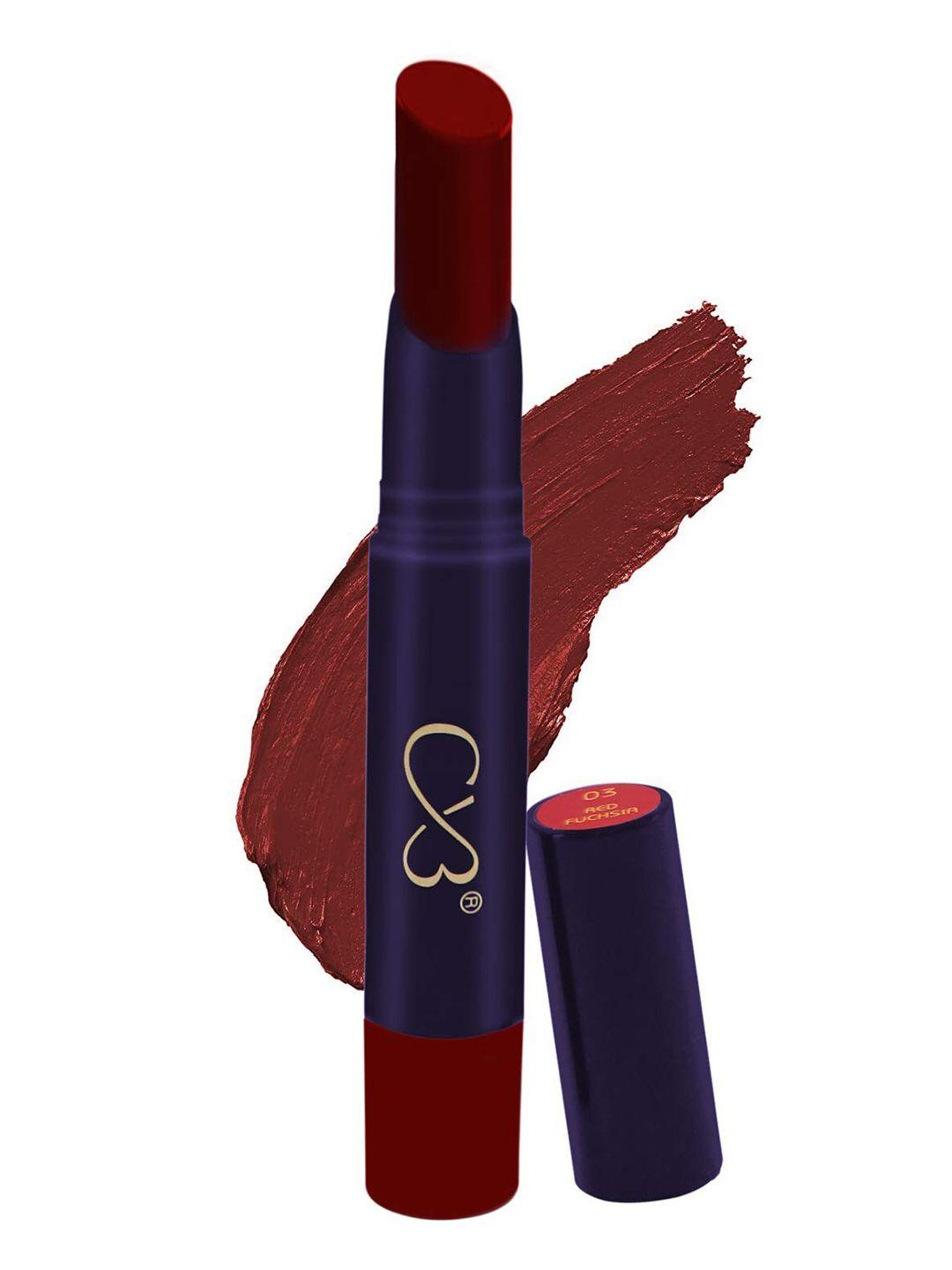 cvb lip lock no transfer lipstick 3.8 g - red fuchsia 03