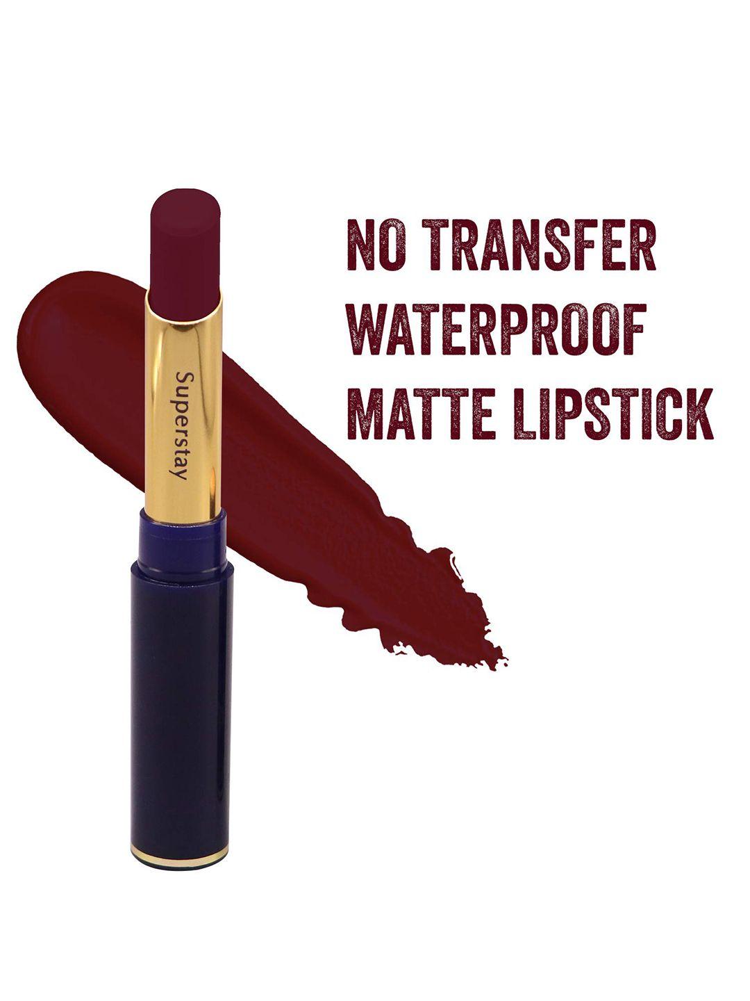 cvb superstay non-transfer waterproof matte lipstick - grape wine 714