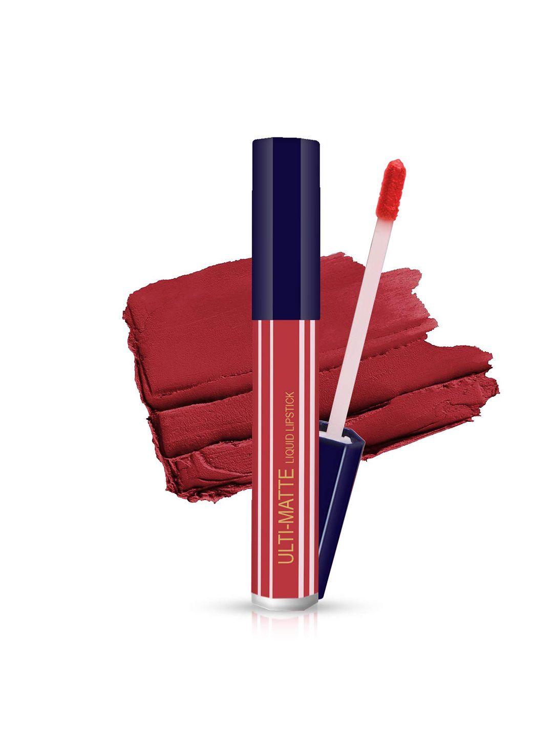 cvb ulti-matte liquid lipstick 8 ml - rich red 08