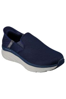 d'lux walker - orford synthetic mesh slipon men's casual shoes - navy