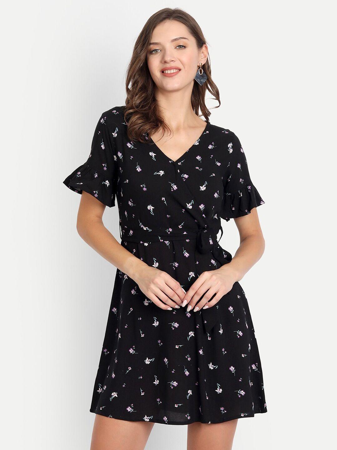 d 'vesh navy blue floral dress