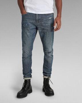 d-staq 3d slim fit distressed jeans