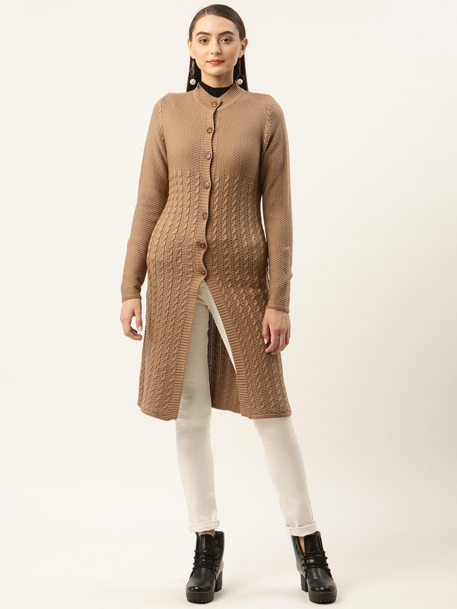 d.camel self design coat