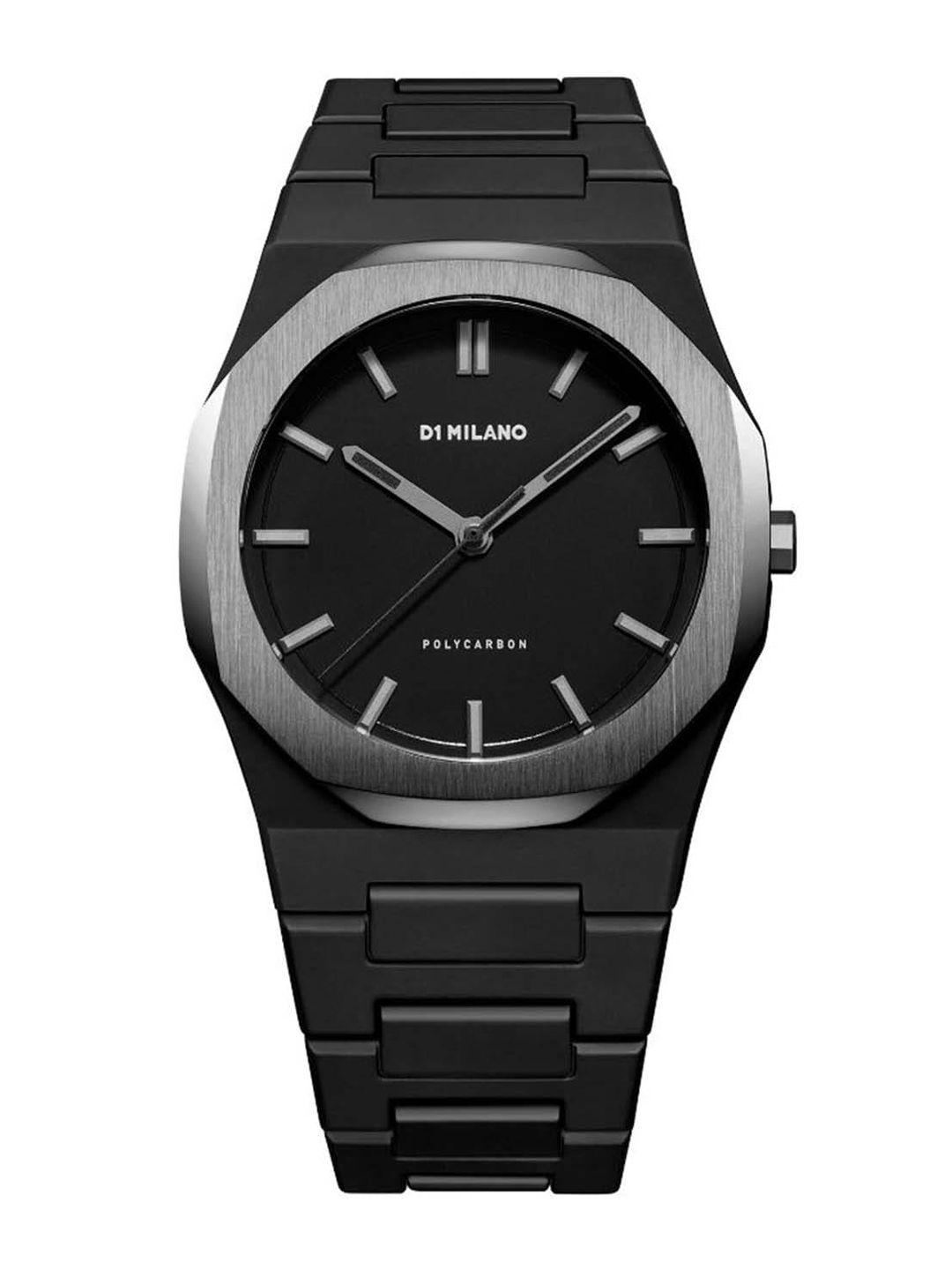 d1 milano men polycarbonate strap analogue watch pcbj13