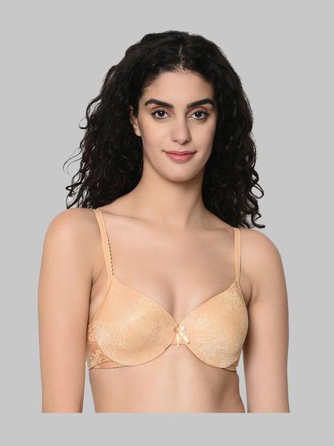 da intimo beige non wired non padded t-shirt bra