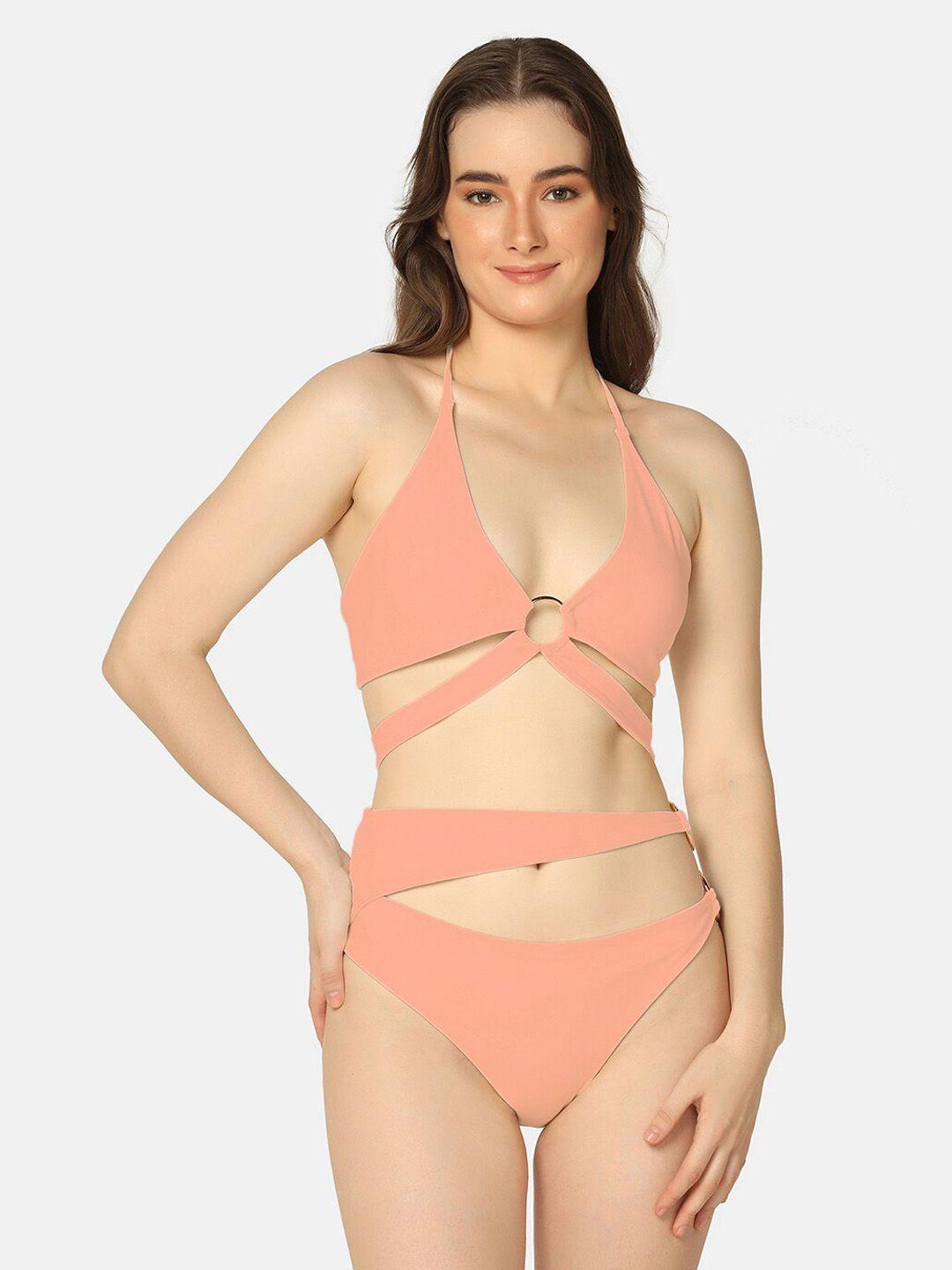 da intimo cut out stylish swimwear set