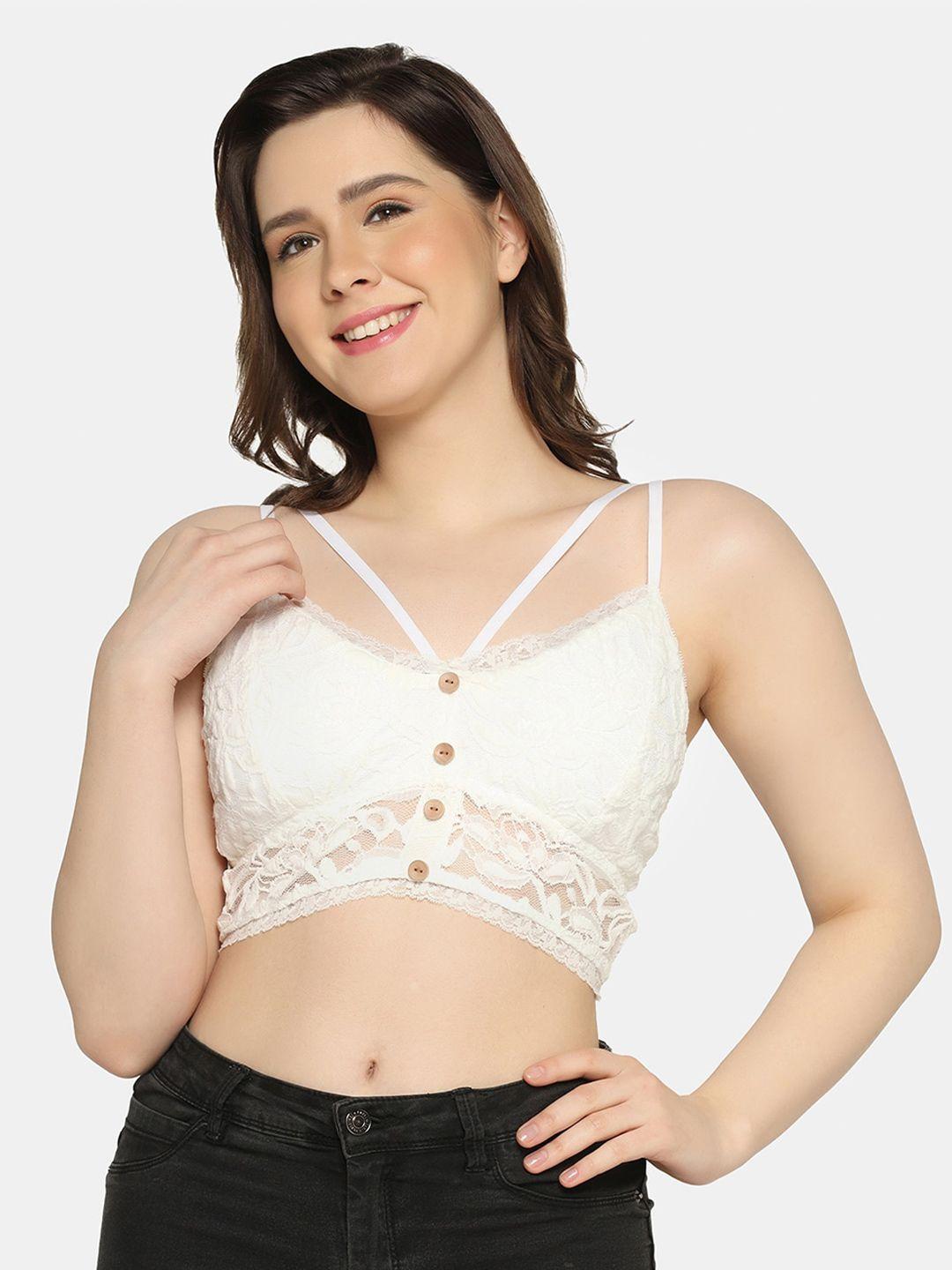 da intimo lightly padded bralette bra