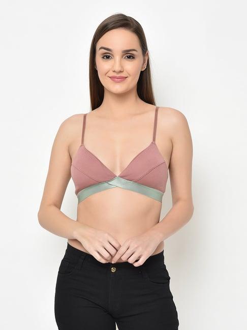 da intimo peach non wired padded bralette