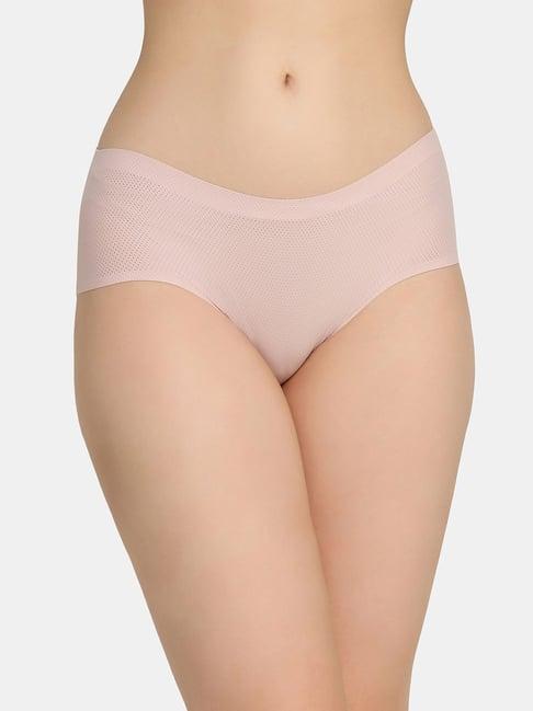 da intimo pink self design hipster panty