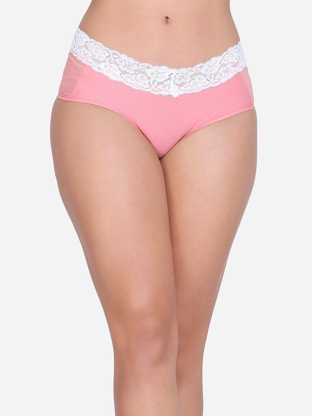 da intimo women self design hipster lace brief