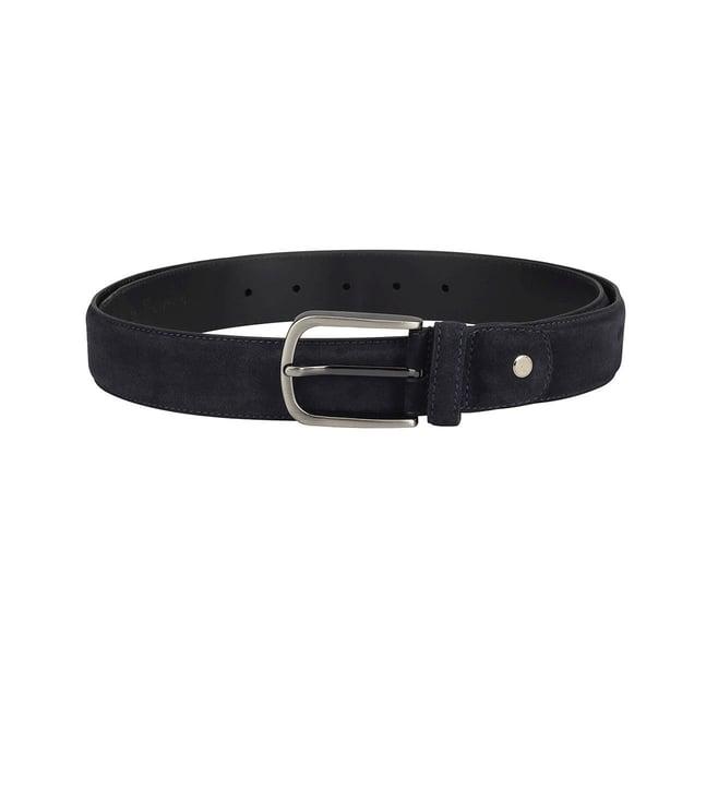 da milano blue genuine leather mens belt