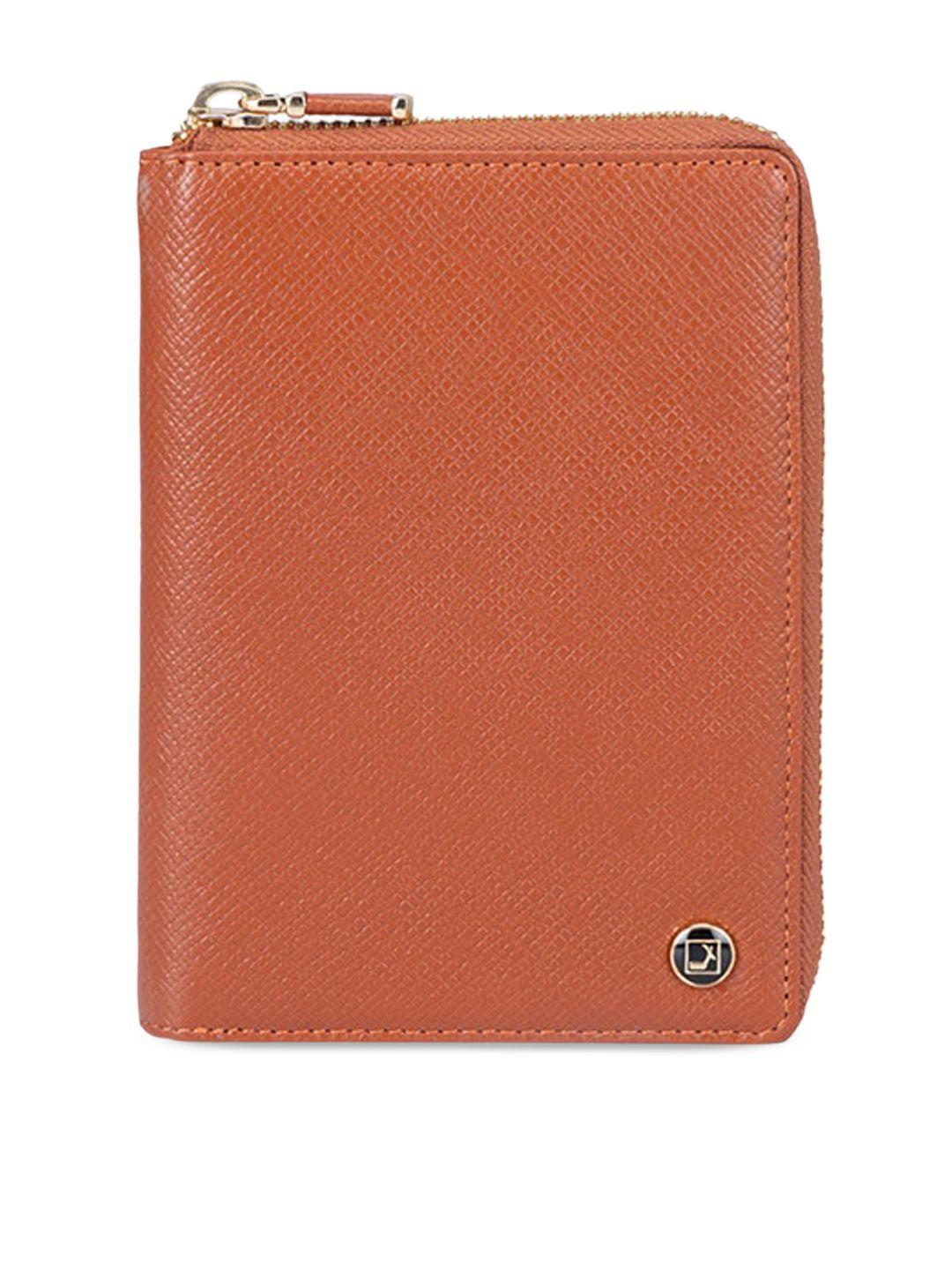 da milano genuine leather passport cover