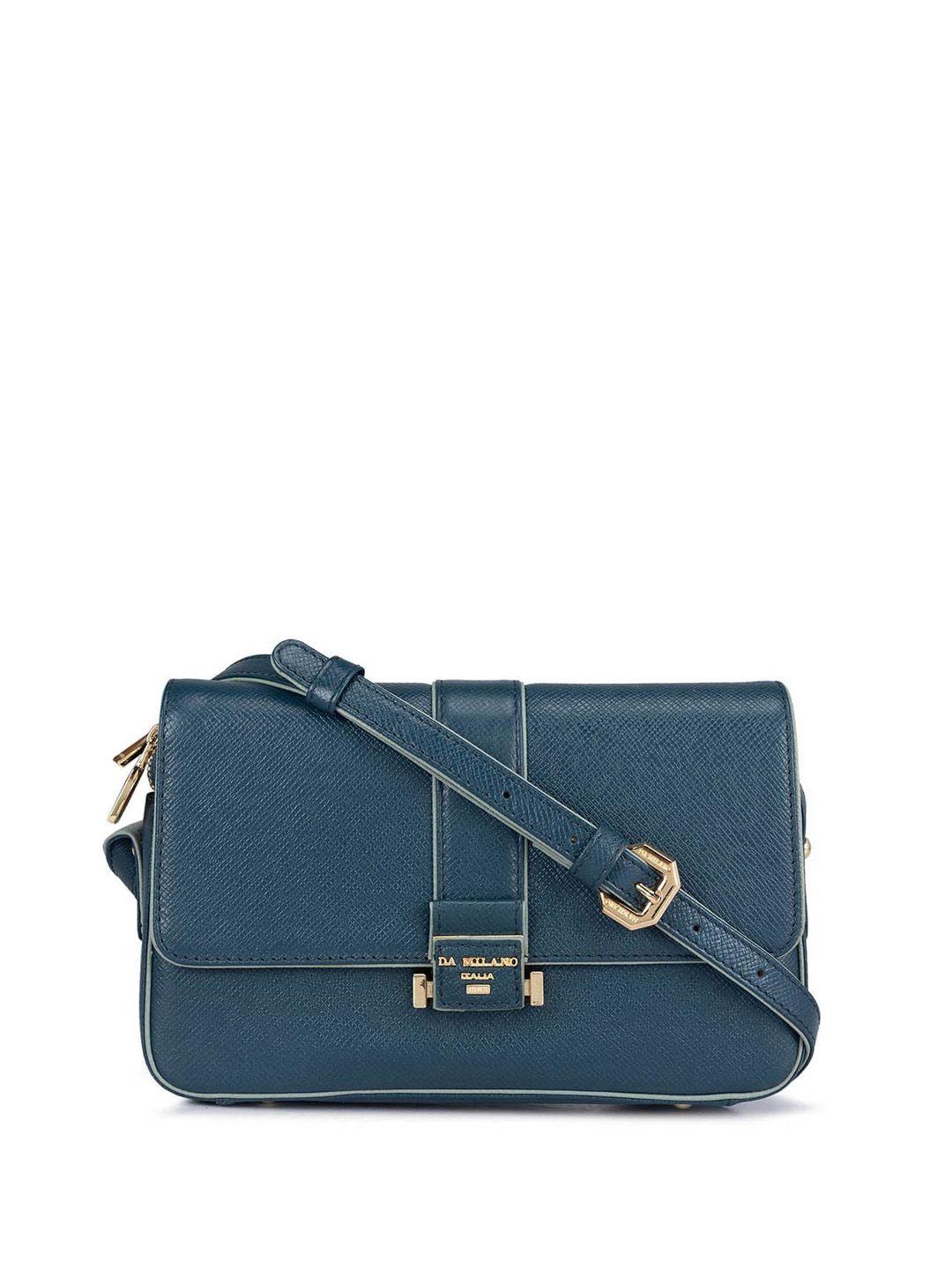 da milano leather structured sling bag