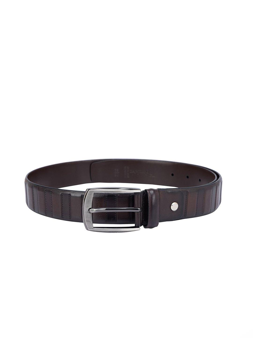 da milano men textured leather reversible belt