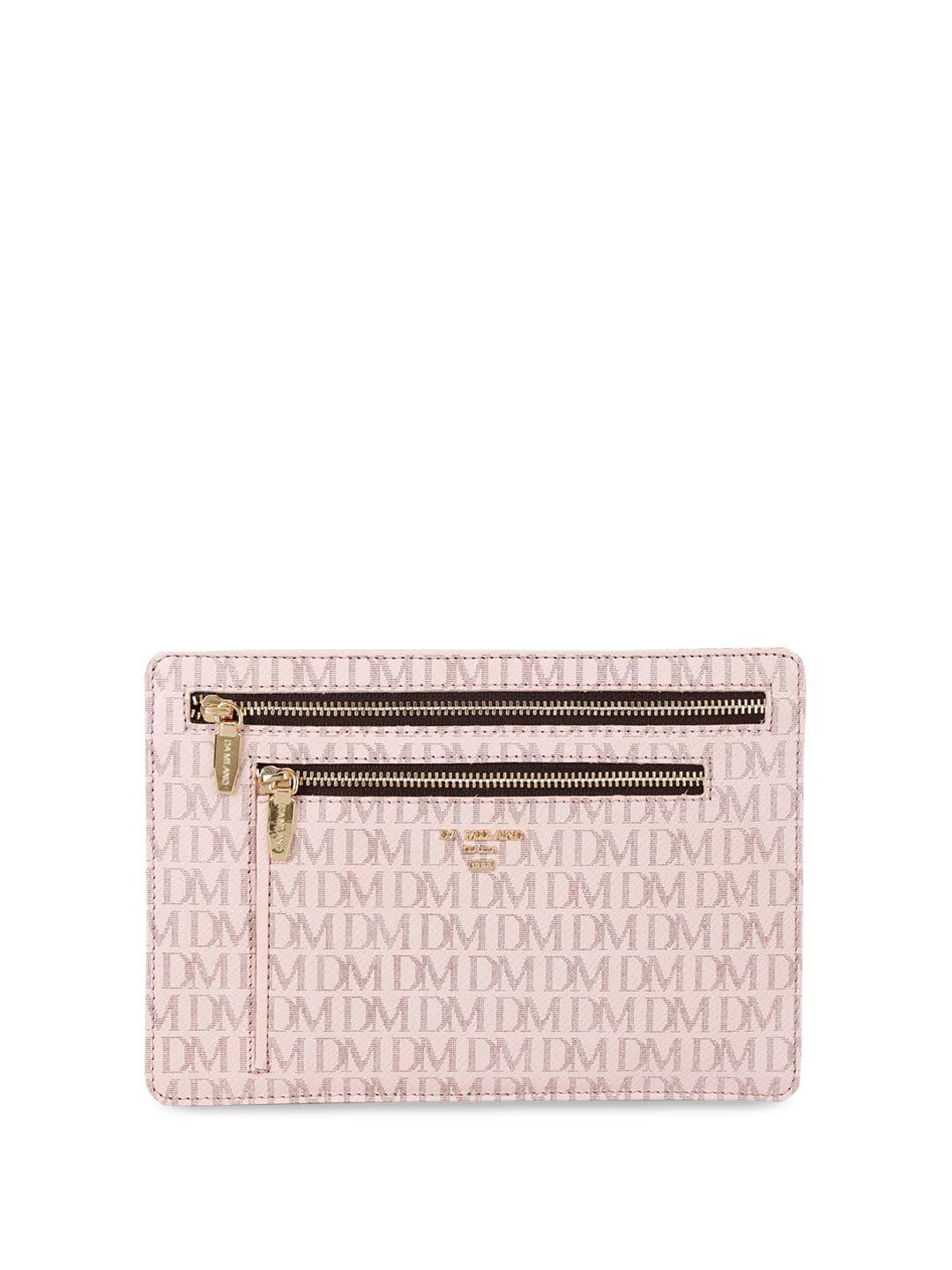 da milano printed leather purse