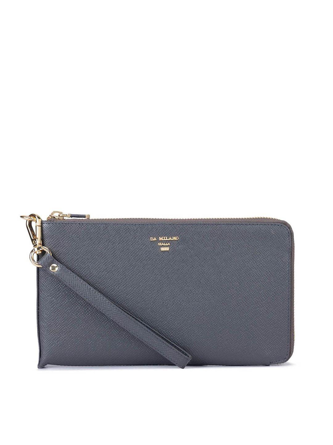 da milano textured structured sling bag