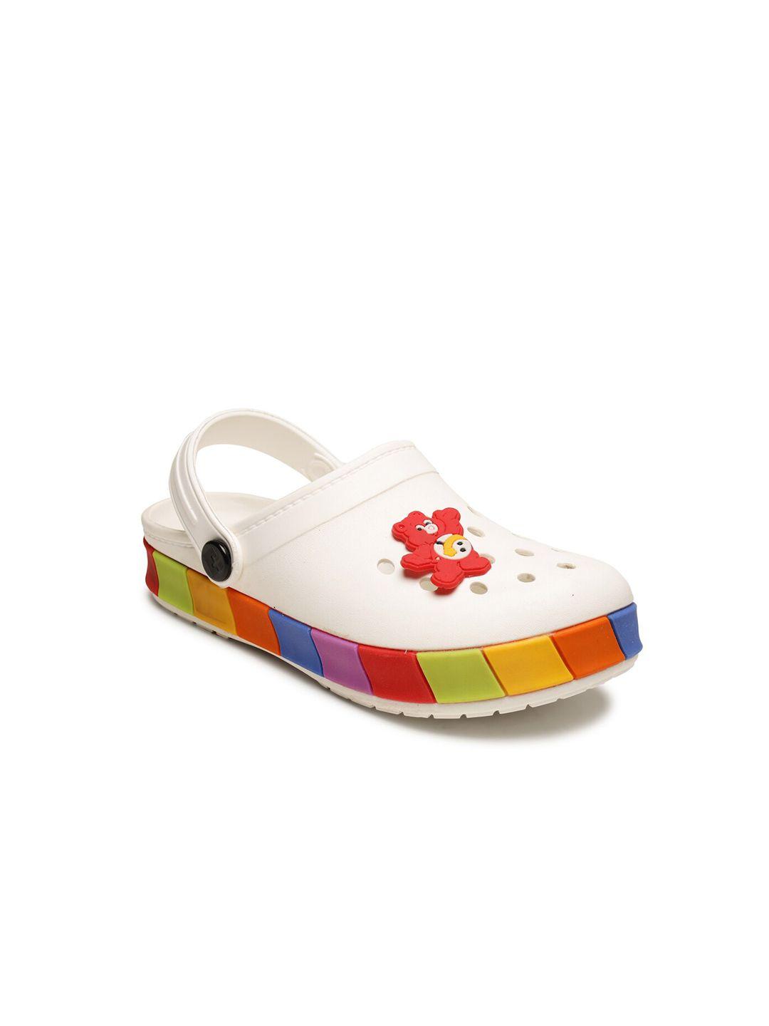 da naturo italy kids colourblocked clogs