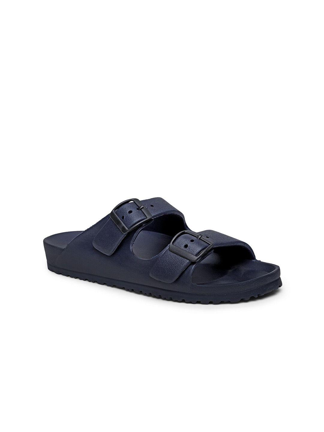 da naturo italy men navy blue sliders