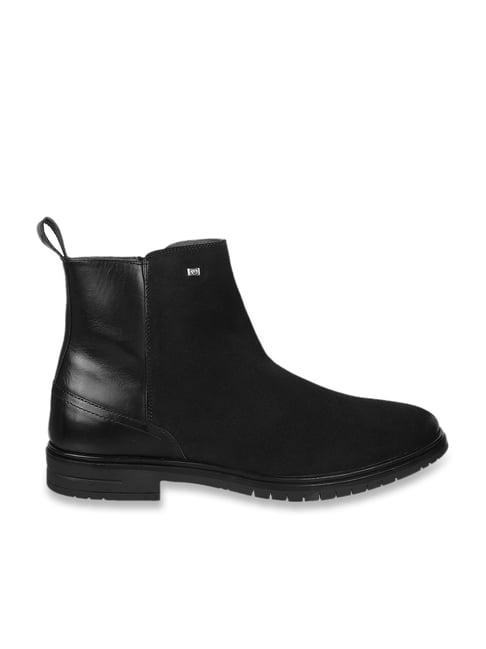 da vinchi by metro men's black casual boots