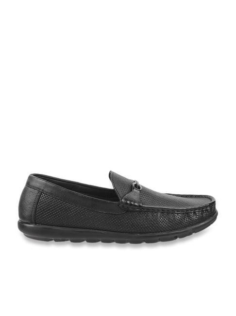 da vinchi by metro men's black casual loafers