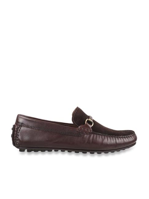 da vinchi by metro men's brown casual loafers