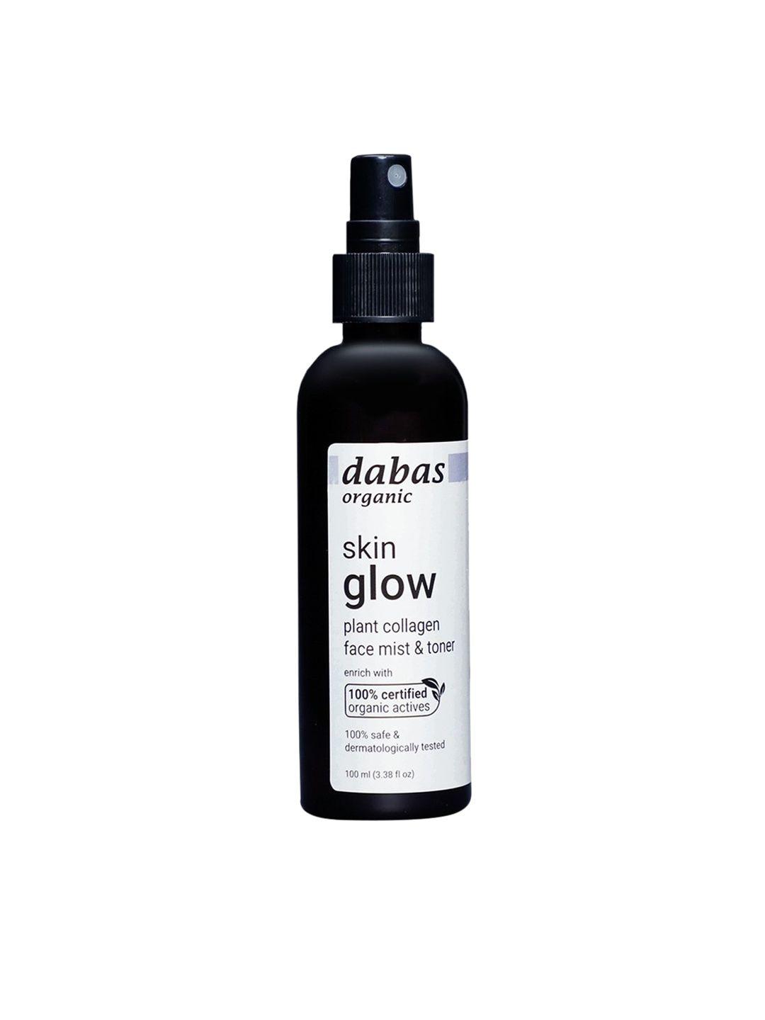 dabas organic plant collagen face mist & toner 100 ml