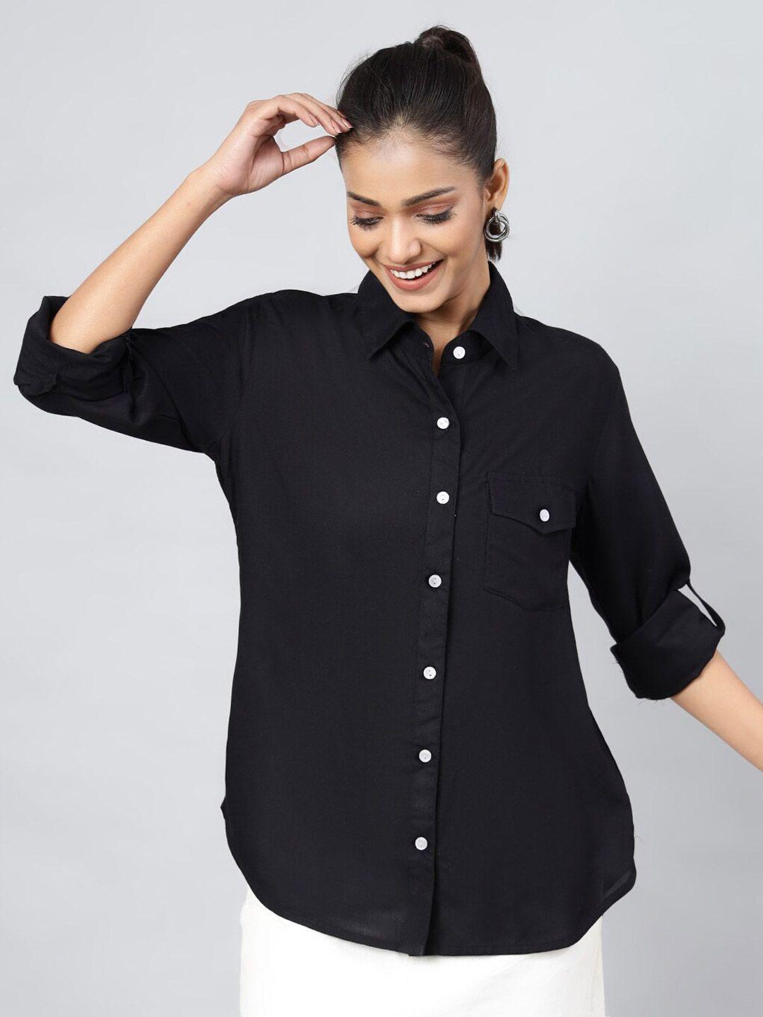 daevish women opaque formal shirt