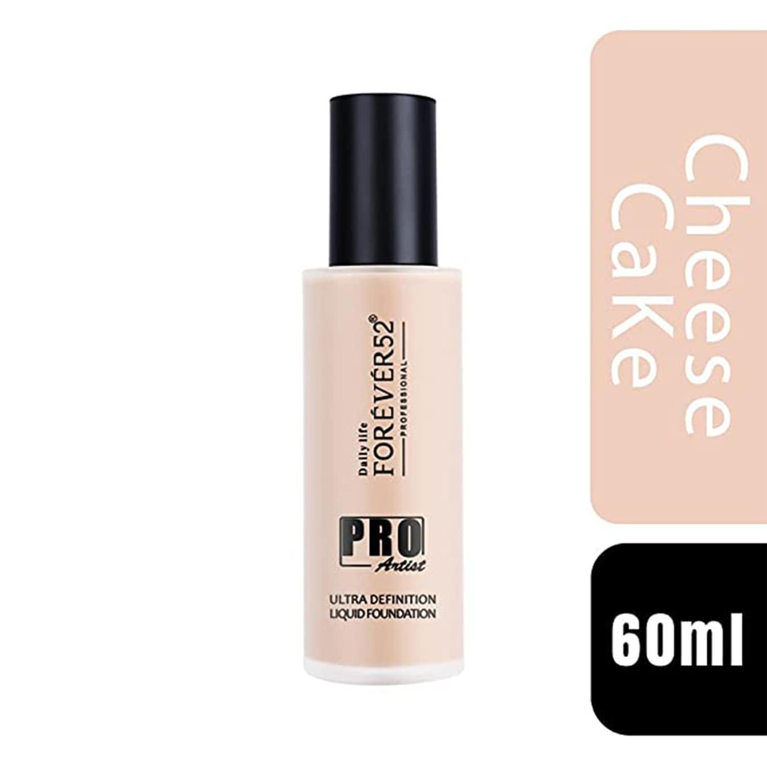 daily life forever52 pro artist ultra definition liquid foundation buf001 - cheese cake (60ml)