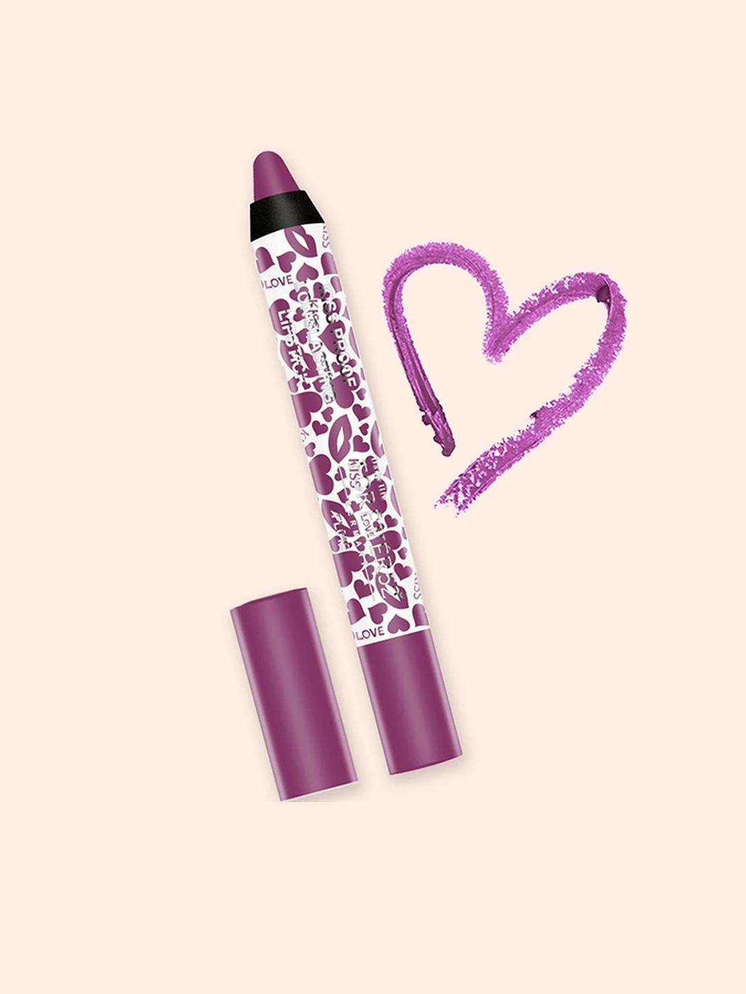 daily life forever52 purple kiss proof long lasting lipstick 2.8 gm