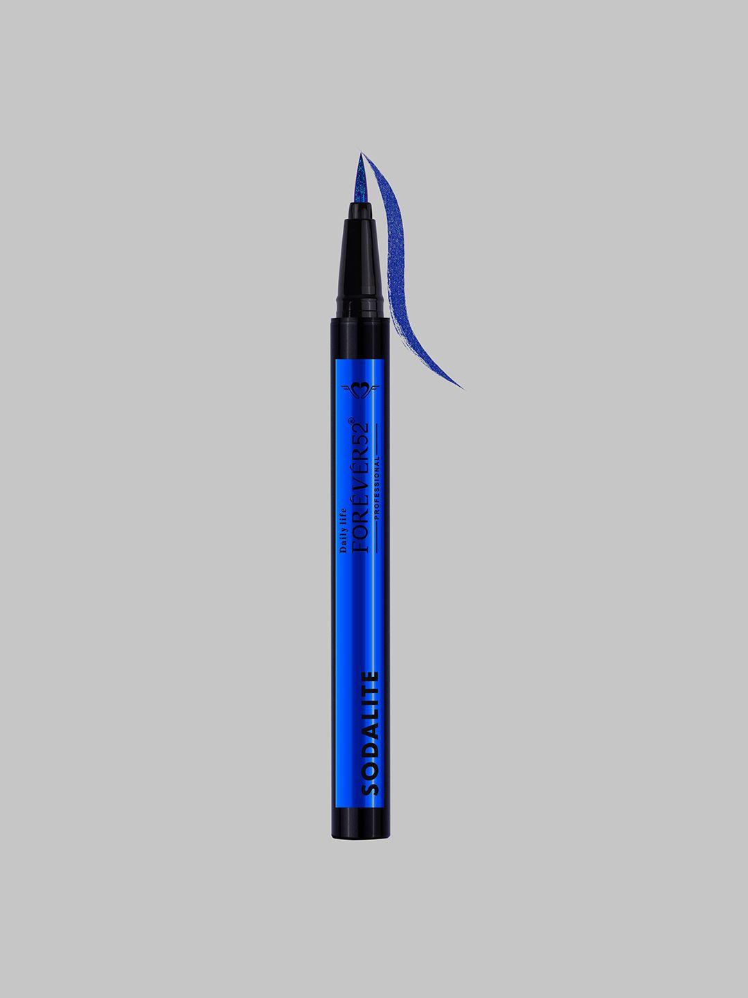 daily life forever52 blue glitz waterproof eyeliner eyeshadow