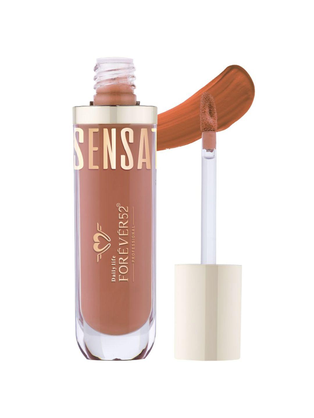 daily life forever52 sensational long lasting liquid lipstick 6ml - caramel nude 007