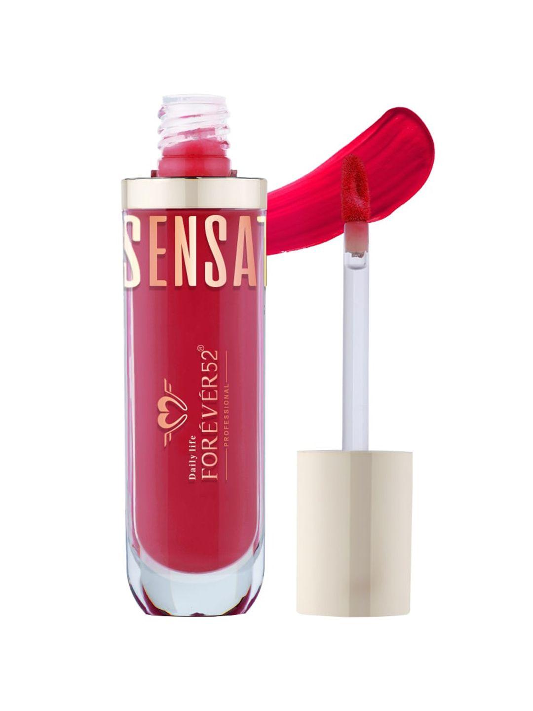 daily life forever52 sensational long lasting liquid lipstick 6ml - neon red 005